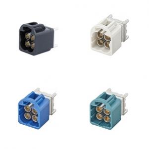 Mini fakra connector plug,Straight 2x2